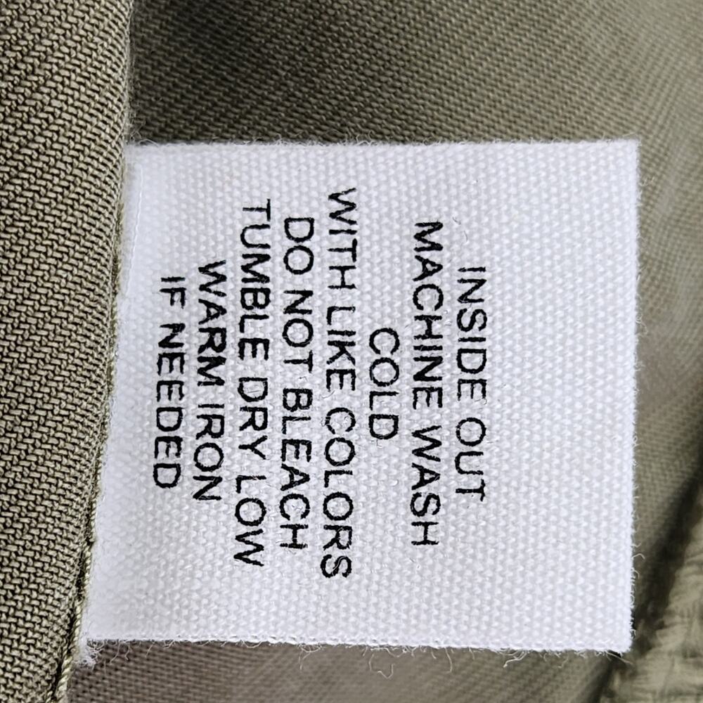 For The Republic Jacket Womens M Green Lyocell Tie Waist Drape Front Lightweight - Picture 5 of 9